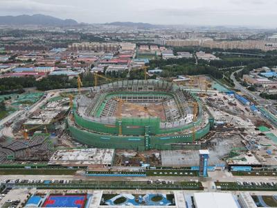 新进展！2023年亚洲杯青岛青春足球场月底主体结构封顶