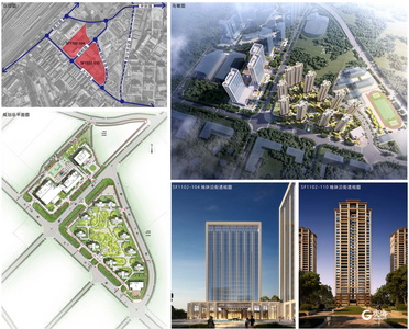 市北区将新建一处商住综合体，住宅建面超10万平方米