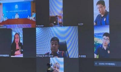 推动中哈双方务实合作！上合示范区举办中哈项目视频会