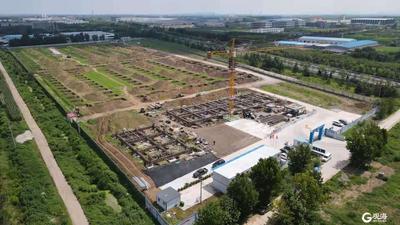 即墨重工机械产业园项目开工建设，正在研发的80米泵车将再次刷新世界纪录