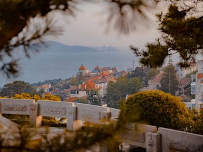 初秋的青岛有多美？带你云爬小鱼山 | 云游青岛