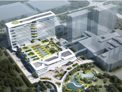 新进展！青岛西海岸新区肿瘤医院项目土石方施工已基本完成