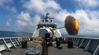 海天之间炮声隆！直击北部战区海军护卫舰7昼夜实战训练