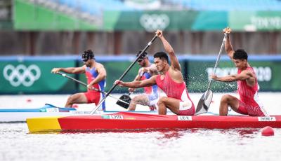 东京奥运会皮划艇静水比赛开桨，中国选手全部晋级半决赛，青岛殷梦蝶在列