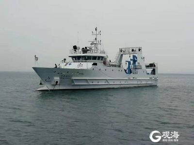 “中渔科102”号从青岛起航，执行黄渤海近岸产卵场调查