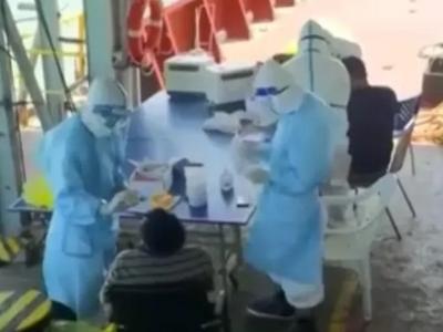 靠泊浙江舟山的“弘进”轮，16名中国船员核酸阳性