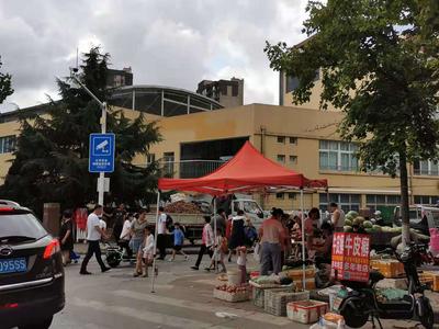 记者在现场|占路的市场 闹心的家长