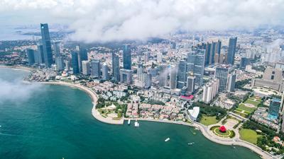 看风景+不扎堆=云游！10张屏保级航拍，抱走不谢|云游青岛1