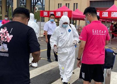 青农大平度校区首批新生报到