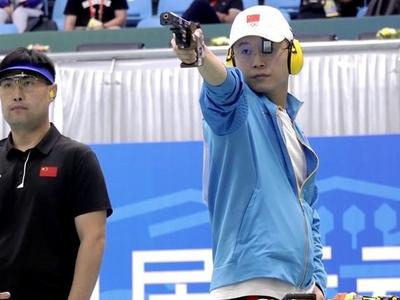 山东代表团第11金！李越宏夺得十四运会男子25米手枪速射金牌