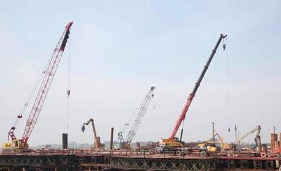 现场图来了！国道204大沽河桥梁工程加快推进，后期与蓝谷—胶东机场快速通道连接