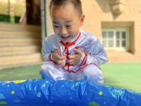 解锁中秋新技能！青岛萌娃穿汉服过节