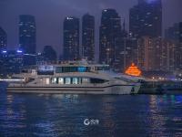 奥帆中心+大海+月色，真香！|云游青岛