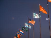 奥帆中心+大海+月色，真香！|云游青岛