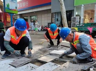 李沧区开展道路环境集中整治，李村商圈十余条道路“换新颜”！