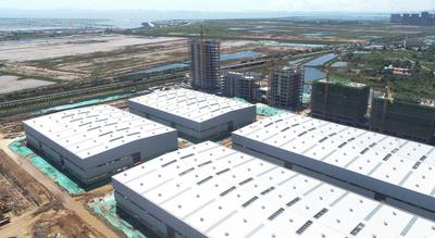 年生产能力达到500台以上！上海电气风电装备产业园厂房年底全部竣工