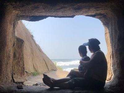 天然方形油画框洞穴！台湾路这处宝藏地盛产大片