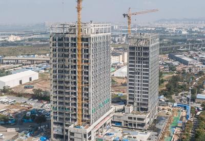 坚守岗位，青岛重点建设项目“不歇步”