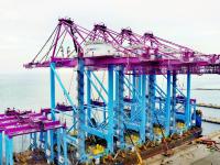 粉色岸桥即将上线营业！中国制造现身卡塔尔港口