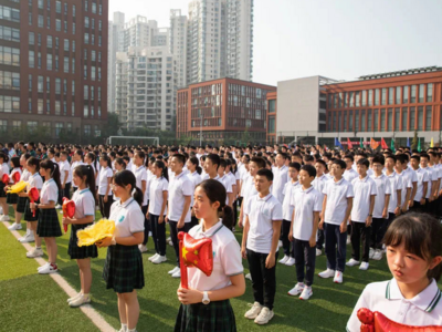 体教融合，促进全面发展！海信学校中学部第三届秋季运动会开幕