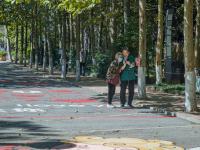 散个步都是满满的爱！实拍太平角公园“爱心马路”