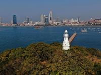 灯塔+木槿、紫薇……小青岛美呆了！