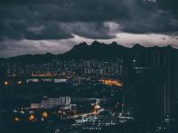 惊艳多图实拍：晚霞与夜幕下的青岛