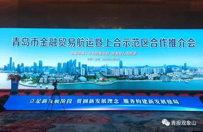 借力进博，牵手上海！青岛现场主题推介，一举签下29个项目
