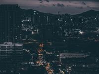 惊艳多图实拍：晚霞与夜幕下的青岛