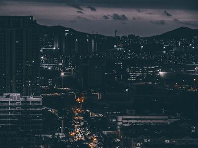 惊艳多图实拍：晚霞与夜幕下的青岛