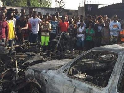 塞拉利昂油罐车爆炸事故致至少108人死亡，92人受伤