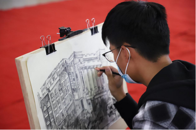 心中建筑梦，笔下绘意浓|青岛滨海学院首届“百人制图”大赛圆满落幕