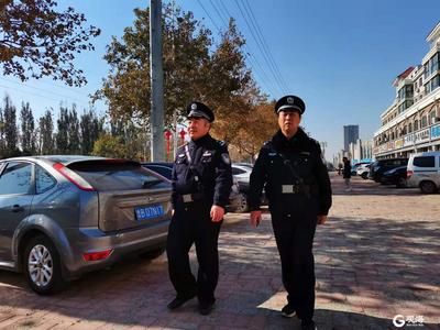 警灯闪烁，最大限度将警力摆上街面！平度公安开展冬季大巡防行动