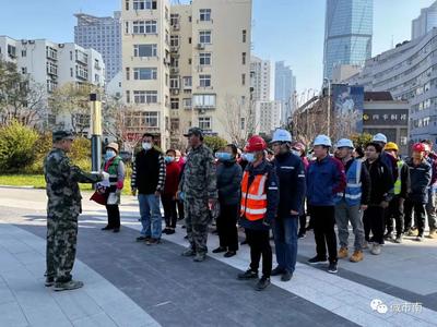 市南区人防办开展“金盾-2021”防空防灾演习  