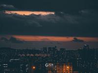 惊艳多图实拍：晚霞与夜幕下的青岛