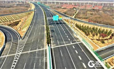 双向四车道，设计时速120公里！董梁高速董家口至沈海高速段通车