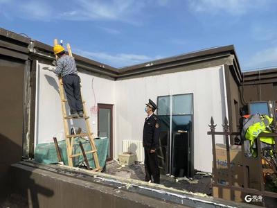 市北：“无情”拆违，“有情”施策