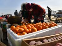 糖球、脂渣……城阳河套大集，真香