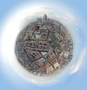 雪后，老城里院成“童话世界”