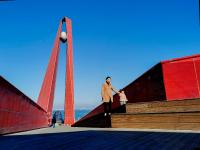 来这条“高端”海岸线，看万吨巨轮来来往往 