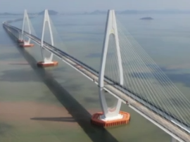 中国最长的连岛高速公路！浙江舟岱大桥今天通车