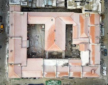 雪后，老城里院成“童话世界”