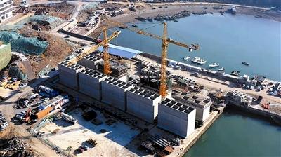天然气水合物钻采船项目建设“水陆并进”