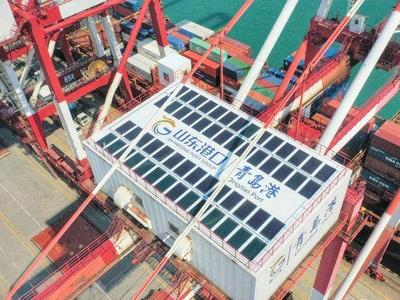 清洁能源消耗占比达53%，山东港口开展“零碳行动”
