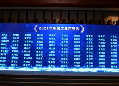 重磅榜单在青发布！西海岸新区领衔，青岛五个区市入围