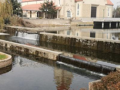 记者回访ￜ清污换水 这段李村河水清岸美