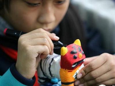 书法、绘画、篆刻、劳动……青岛重庆路第三小学举行迎新年欢乐周活动