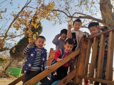 普惠不普通，崂山区普惠幼儿园特色鲜明，比如“森林”幼儿园……