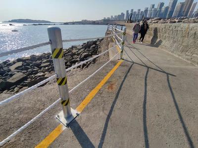 记者回访|升级护栏 滨海步道隐患排除