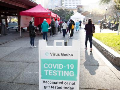 奥密克戎感染病例已占美国单周病例总数的99.9%